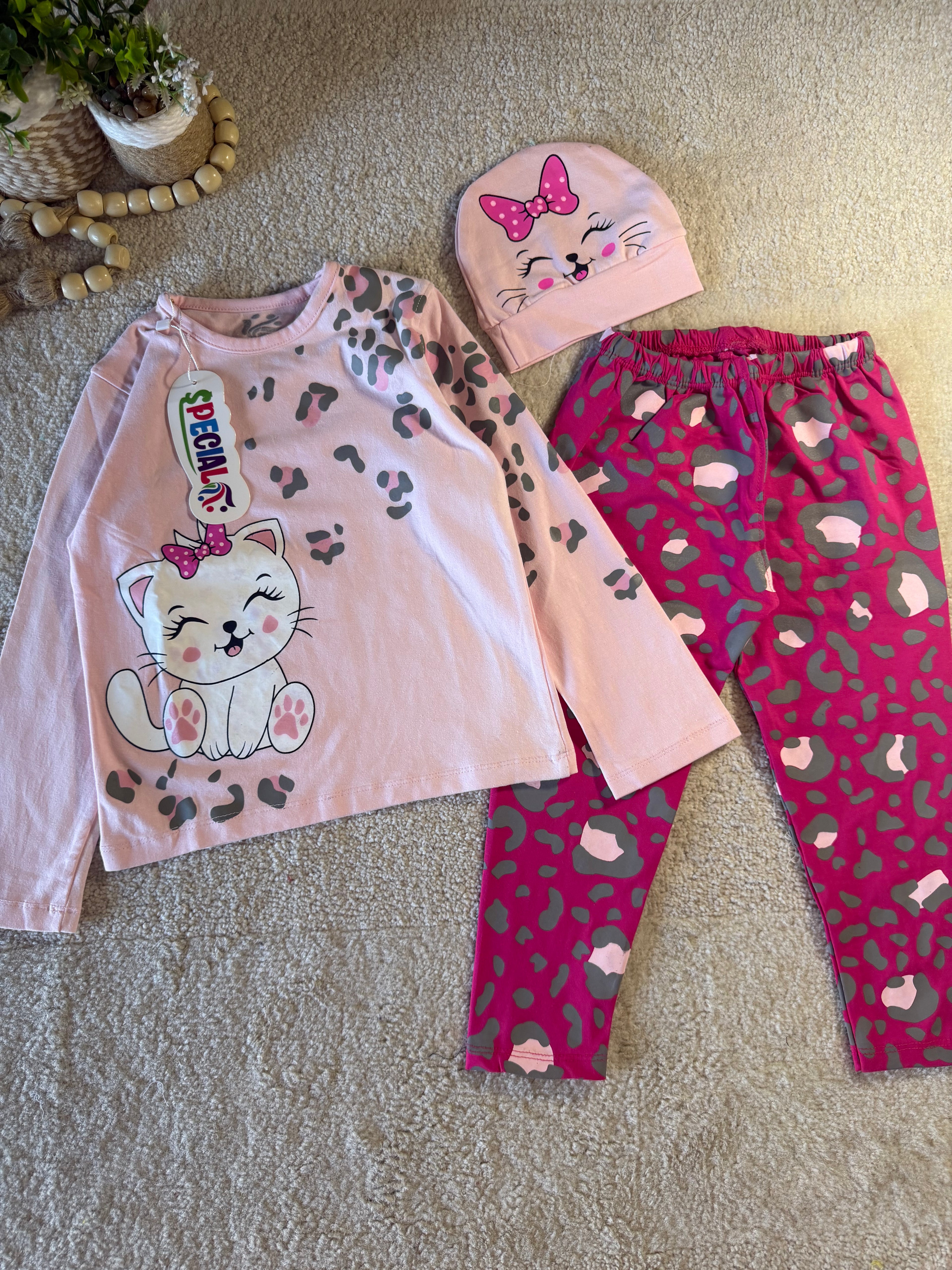 Pink Kitty Comfort PJ