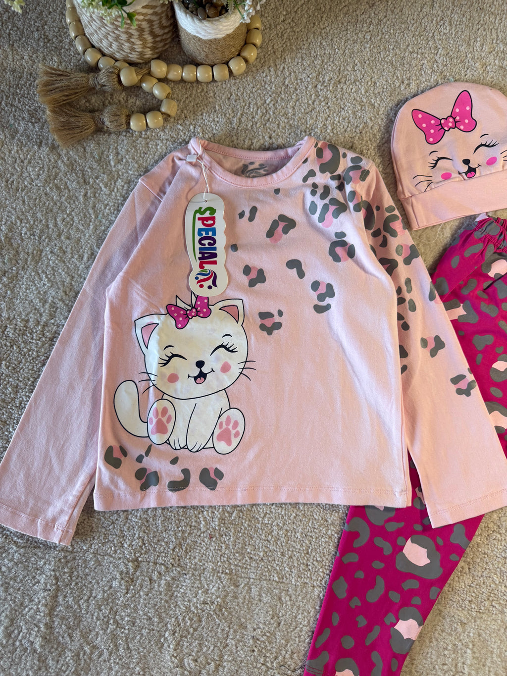 Pink Kitty Comfort PJ