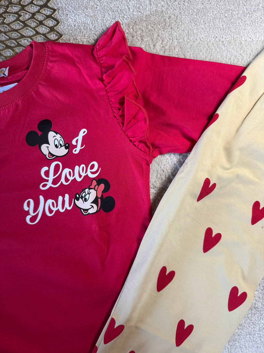 Minnie Love Heart PJ