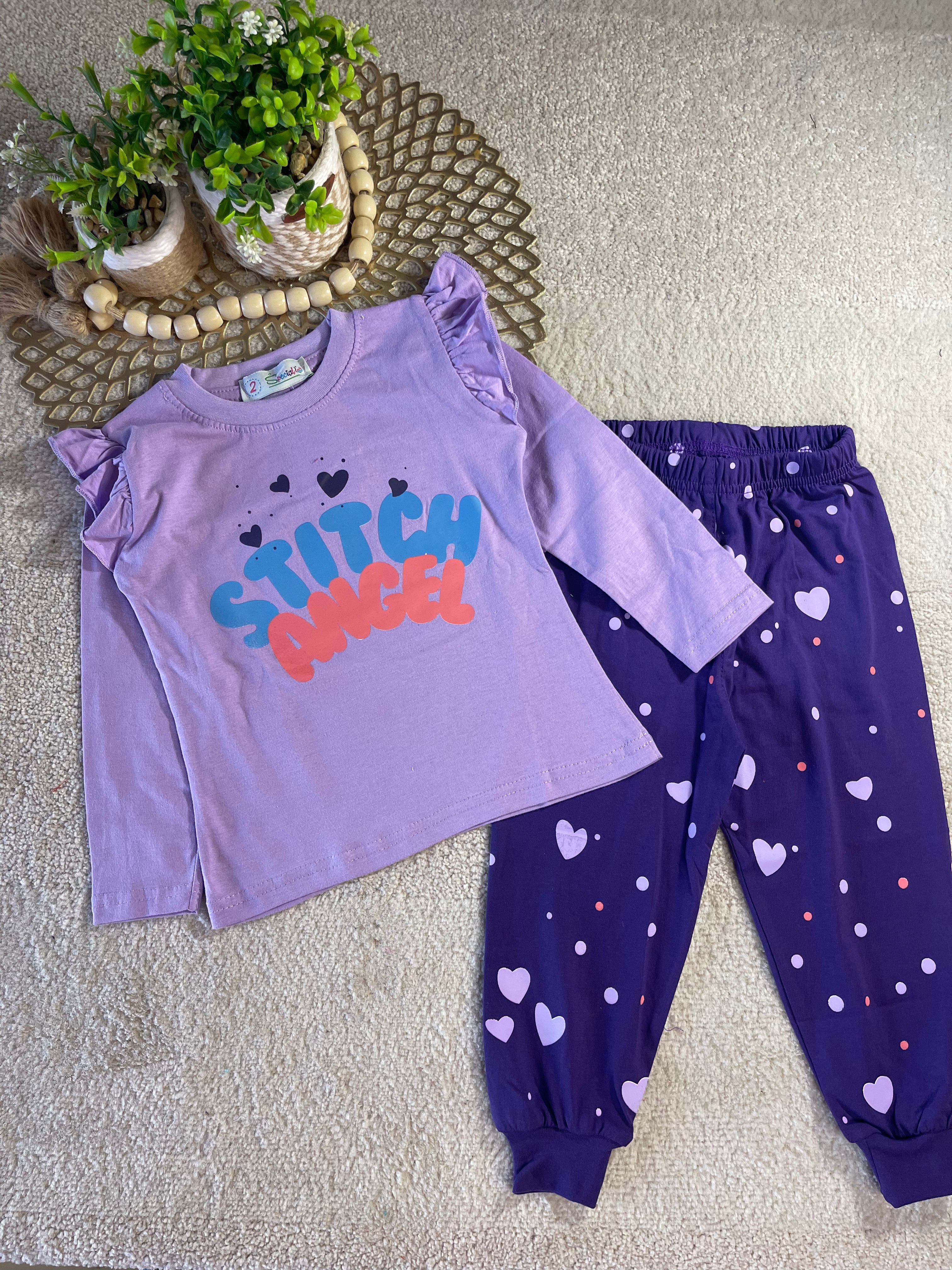 Little Stitch Angel PJ