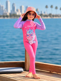 Pink Unicorn Swim Overall