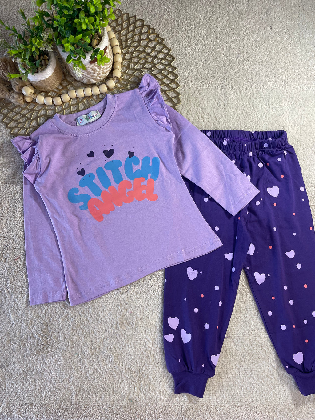 Little Stitch Angel PJ