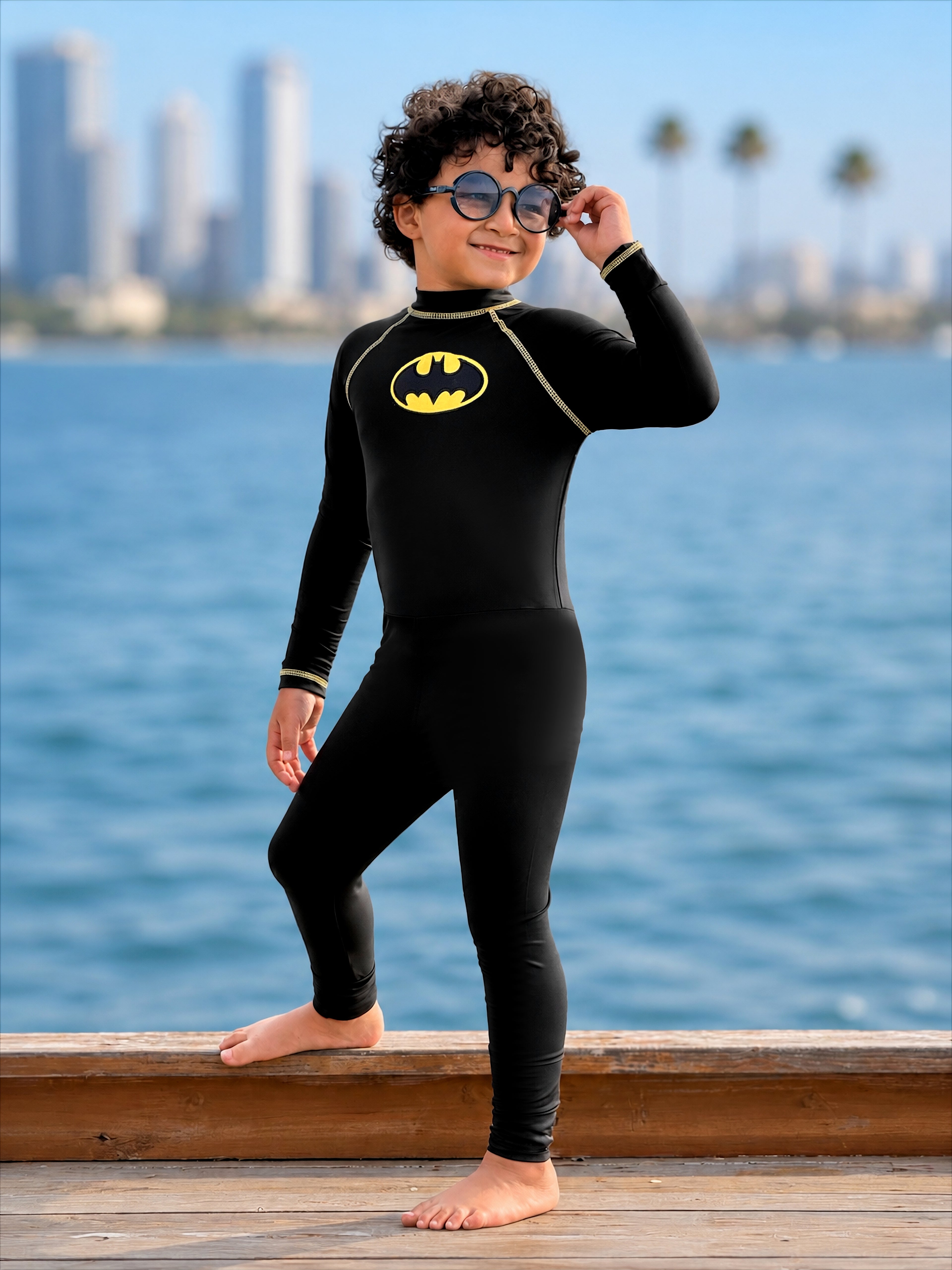 Dark Knight Swim Overall
