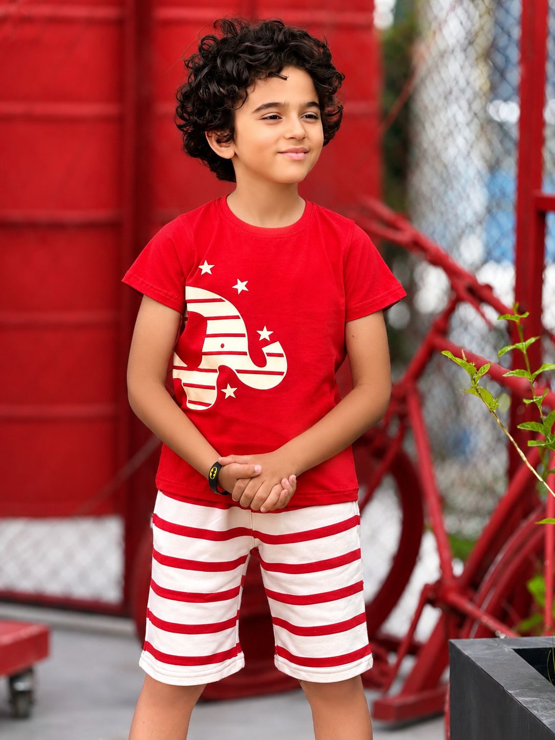 Red Stripes Set