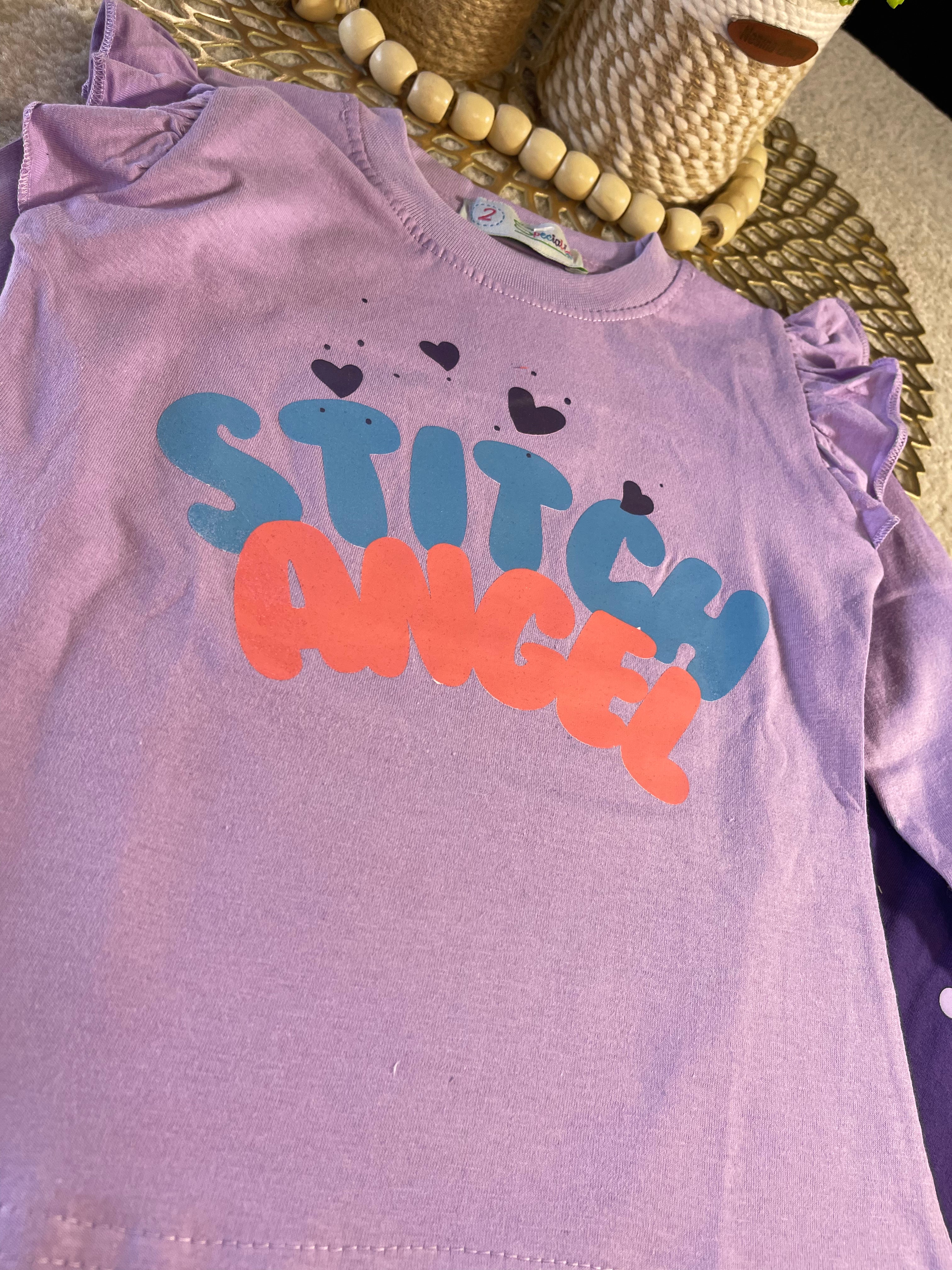 Little Stitch Angel PJ