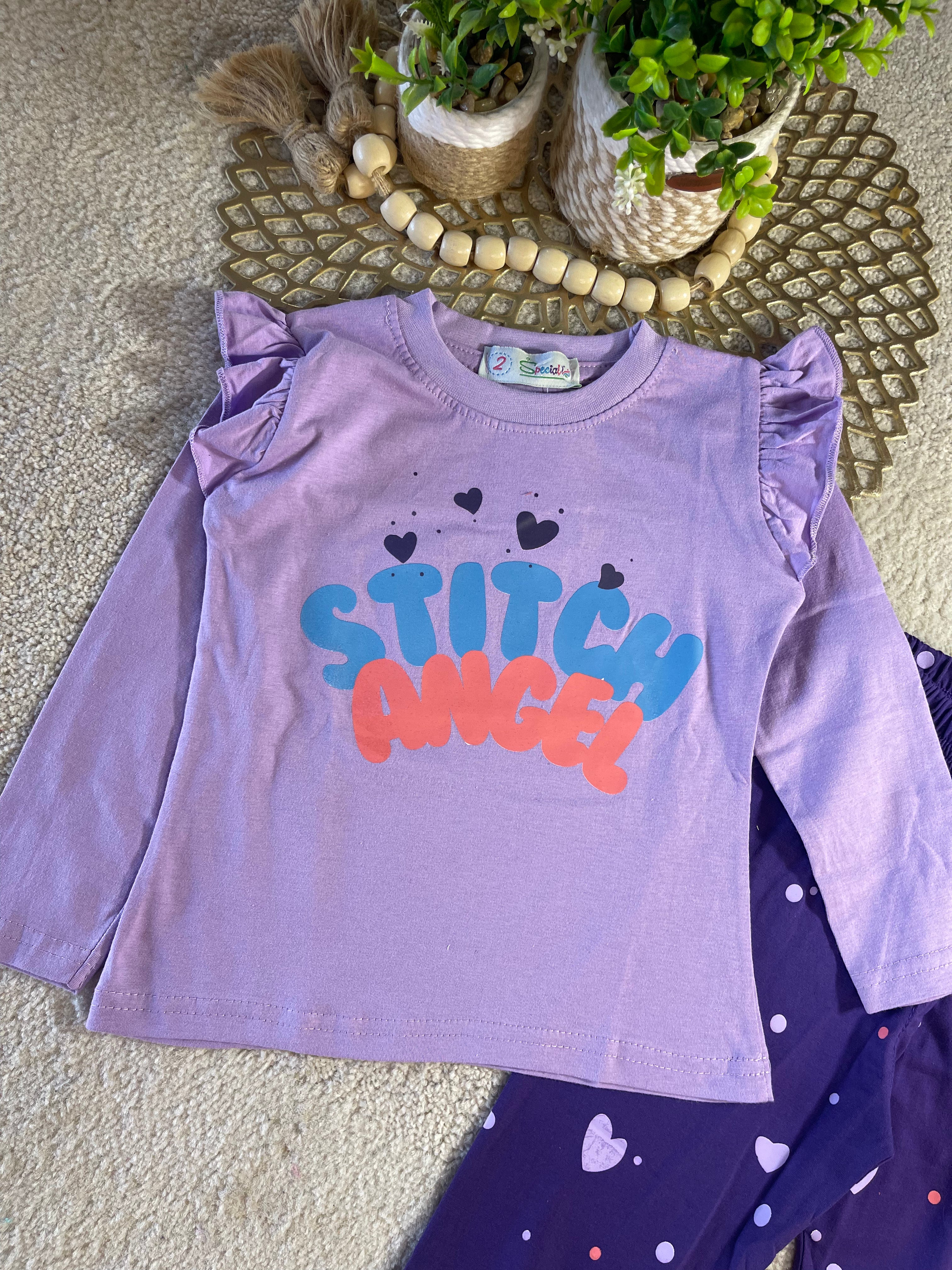 Little Stitch Angel PJ