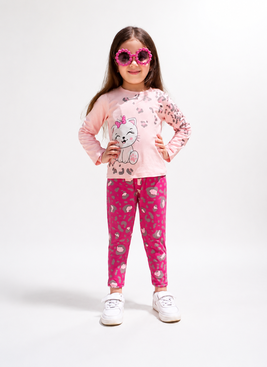 Pink Kitty Comfort PJ