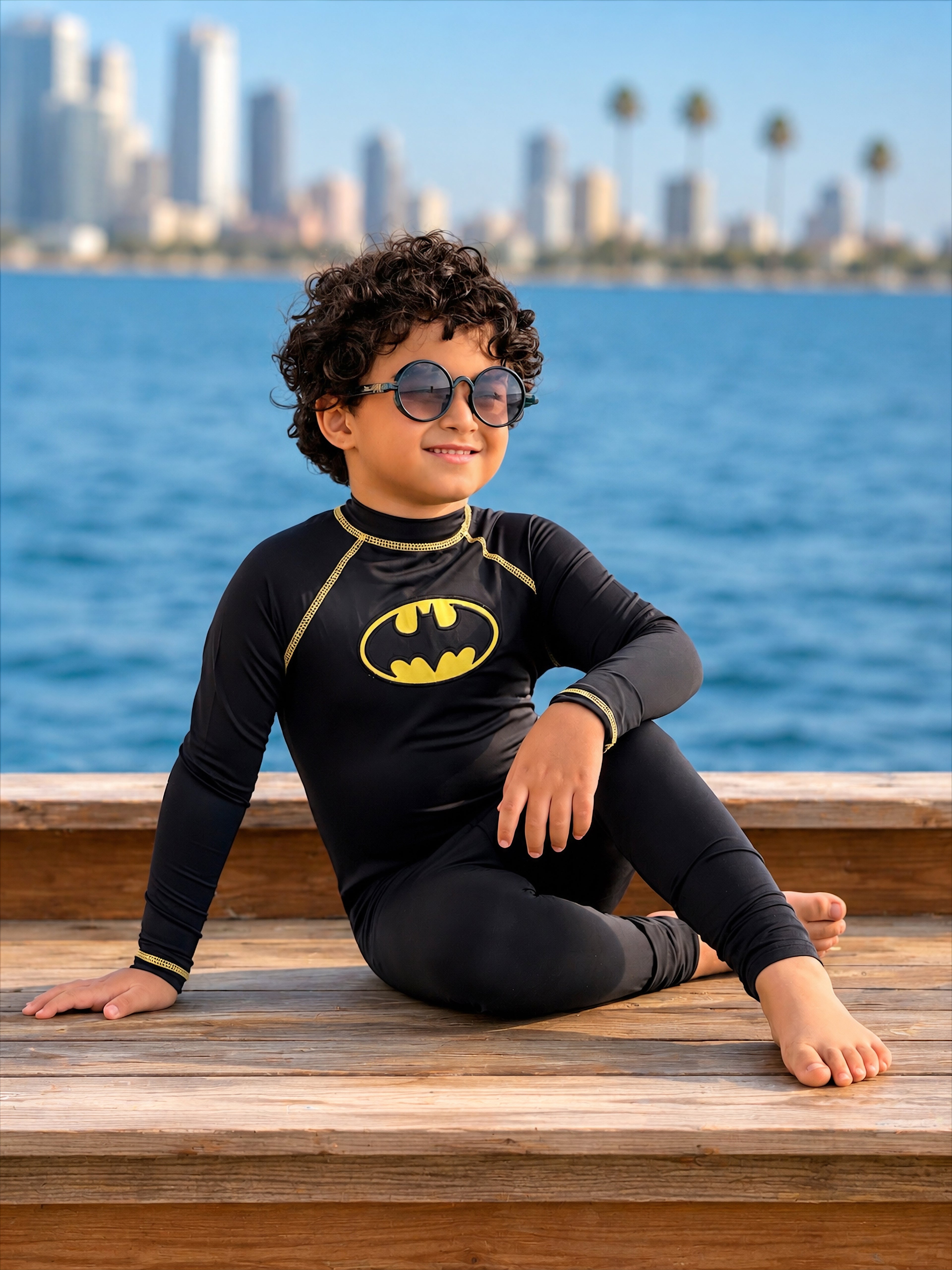 Dark Knight Swim Overall